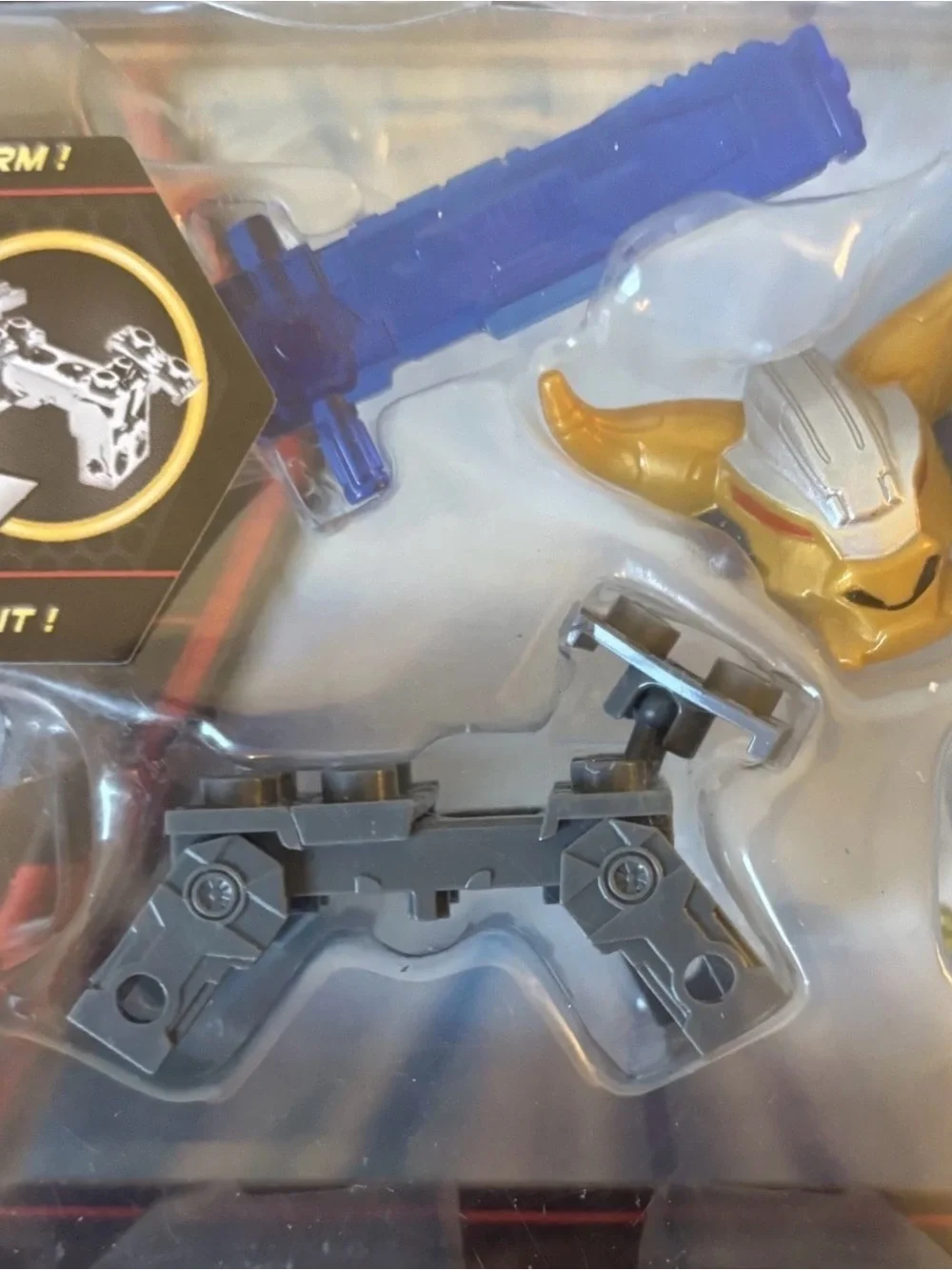 RARE NEW Ionix Tenkai Knights HosQuadrax Trooper 10007 Transforming Brick Toy